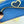 HM Rodeo Robeo Heart PM Charm Light Yellow mix Blue Lambskin