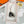 HM Horse Head Charm Black White Calfskin