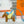 HM Rodeo Pegase PM Charm Brown Blue Yellow Lambskin