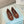 PRA NAPPA MARY JANE FLAT BROWN SATIN