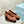 PRA NAPPA MARY JANE PUMPS BROWN SATIN