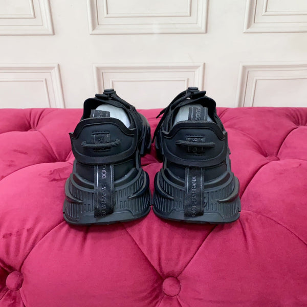 DC 24 Airmaster Sneakers Black Cowhide 947293