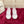 DC 25 Casual Sports Shoes White Pink Cowhide & Mesh 232259