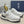 CD B25 SNEAKER WHITE AND BEIGE CALFSKIN