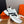 HM Men's Sneaker White Black Cowhide Suede 936373