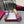 Heeled Sandals 6cm with Crystal Square Buckle Gold and Purple