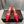 alaia high love slingback 55 fishnet red lambskin