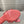 mule sandal 80 rose pink calfskin flower