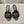 mule sandal 80 black calfskin flower