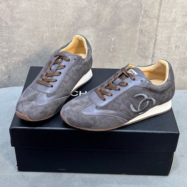 CC 26P Sneakers Grey-Purple Suede 682523
