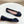 ROCKSTUD PATENT LEATHER BALLERINA IN BLACK SILK