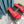 mule sandal quilted red calfskin