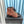 CC Ankle Boots Red Orange Tweed Fabric And Lambskin