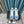 CC Sneaker Blue Quilted Denim Fabric And Suede