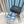 CC 25C Dad Mule Cloud Blue Metalic Grained Calfskin