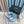 CC 25C Dad Mule Cloud Blue Metalic Grained Calfskin