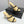 CC 25 High Heel Slippers 85mn Beige Black Sheepskin 368791