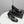 CC 25 Pumps 50mm Black White Sheepskin 368795