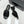 CC 25 Heel Sandals 50m Black Mesh And Sheepskin 368802