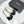 CC 25 Bow Ballet Flats Black White Canvas Striped Pattern And Grosgrain 368809