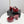 CC 26s Block Heel Sandals 10cm Red Crocodile-Embossed Calfskin