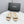 CC 26s Woven Strap Slides Beige Lambskin