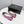 CC 26s Ballet Flats In Dark Pink Tweed And Lambskin