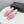 CC 26s Wedge Heels In Pink Suede With CC Pearl Embellished