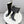CC 26s Knee-High Boots Black White Sheepskin 904483