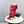 CC 26s Knee-High Boots Red White Sheepskin 904485
