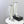 CC 26s Silhouette Long Boots White Black Sheepskin 972809