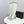 CC 26s Silhouette Long Boots White Black Sheepskin 972809