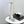 CC 26s Silhouette Long Boots White Black Sheepskin 972809
