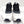 CLOUDTILT 2.0 SNEAKER PALE GRAY MIX BLACK CALFSKIN AND BREATHABLE MESH