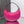 FENDIGRAPHY MEDIUM 29 IN BRIGHT PINK SMOOTH LAMBSKIN GOLD HARDWARE