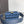 Fend Baguette Blue Canvas Bag 27 with FF Embroidery Ghw