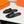 IZMIR SANDAL BLACK LAMBSKIN WITH PATTERNS