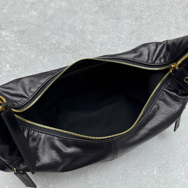 Dior 2025 Grand Tour Multipocket Bag 52cm Black Calfskin