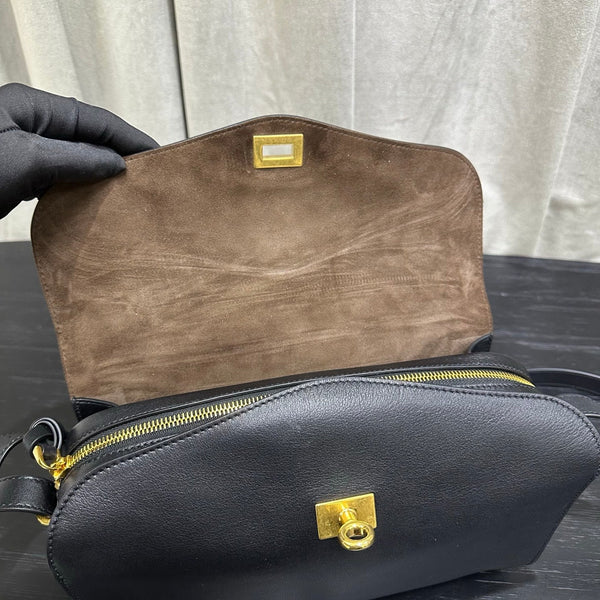 BG Le 7 Shoulder Bag Black Calfksin