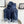 MONOGRAM GRADIENT 180 CM SCARF MIDNIGHT BLUE CASHMERE 392956