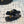 GG THONG SANDALS 55 BLACK CALKSKIN