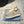 PRA TRIANGLE LOGO SNEAKERS LIGHT GRAY CALFSKIN