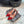 Alaia Heart 50mm Heels Slingbacks Red Leopard Sheepskin 810204