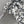 CD 25 Plant Flower Print Denim Jacket White Gray Cotton 205152
