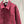 Loewe Logo Embroidered Jacket Burgundy Cotton