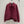 Loewe Logo Embroidered Jacket Burgundy Cotton