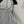 CC 25 Striped Suspender Skirt Gray White Cotton