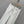 CC 25 Logo Jeans White Cotton
