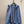 CD 25 Hooded Zipper Jacket Blue Cotton Polyester 215267