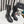 CC High Boots 60mm Black Quilted Lambskin And Cowhide